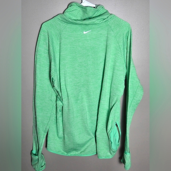 Women's Nike Dri-Fit Running Cowl Neck Long Sleeve Pullover, Size 1X - Picture 2 of 5